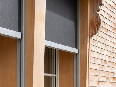 External shading on a window