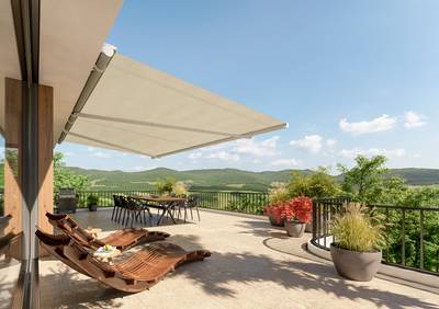 Terrassenüberdachung: Markisen 